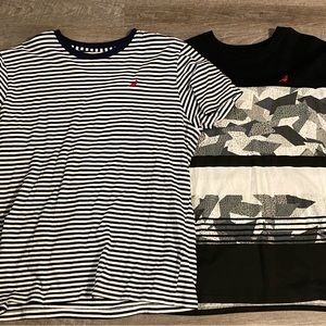2 xl staples tshirts preown
